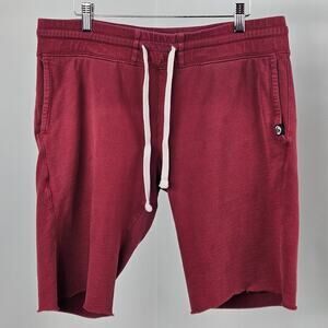 American‎ Giant Cut-Off Sweat Shorts Red | Women's XL